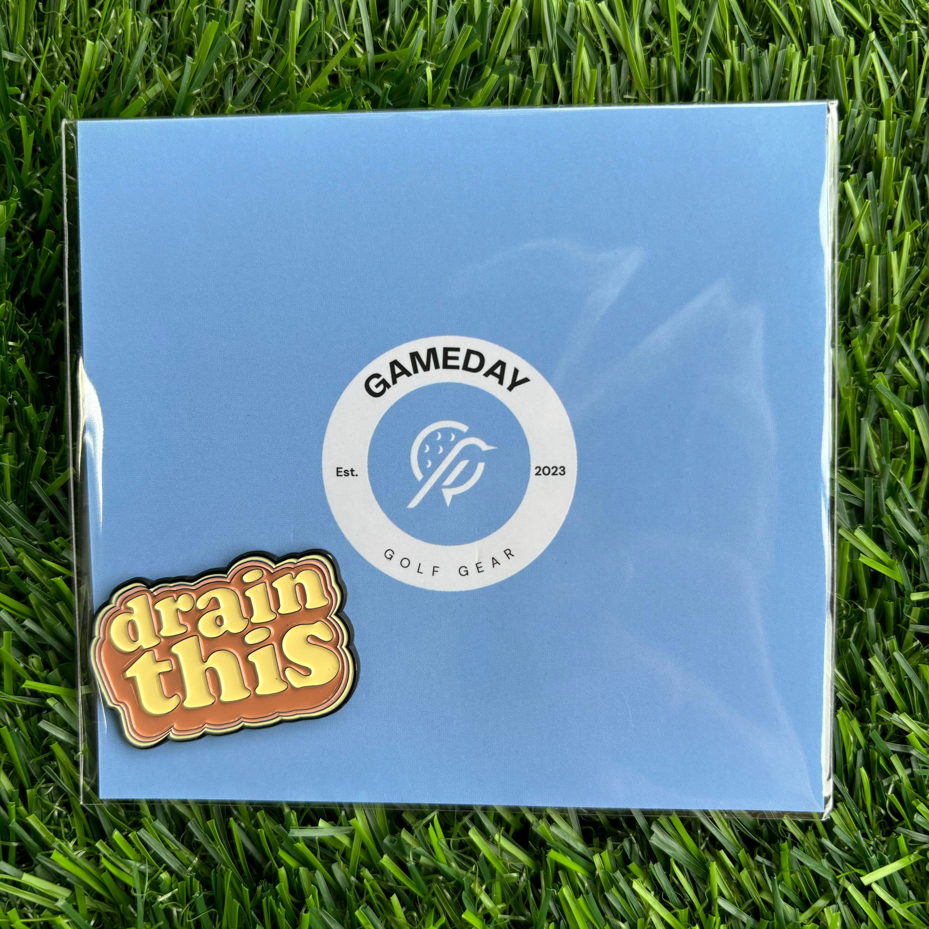 Drain This Golf Ball Marker