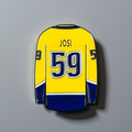 Roman Josi Golf Ball Marker