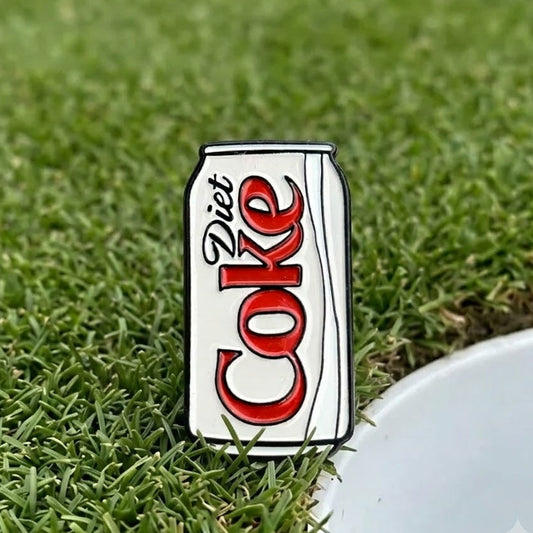 Diet Coke Golf Ball Marker