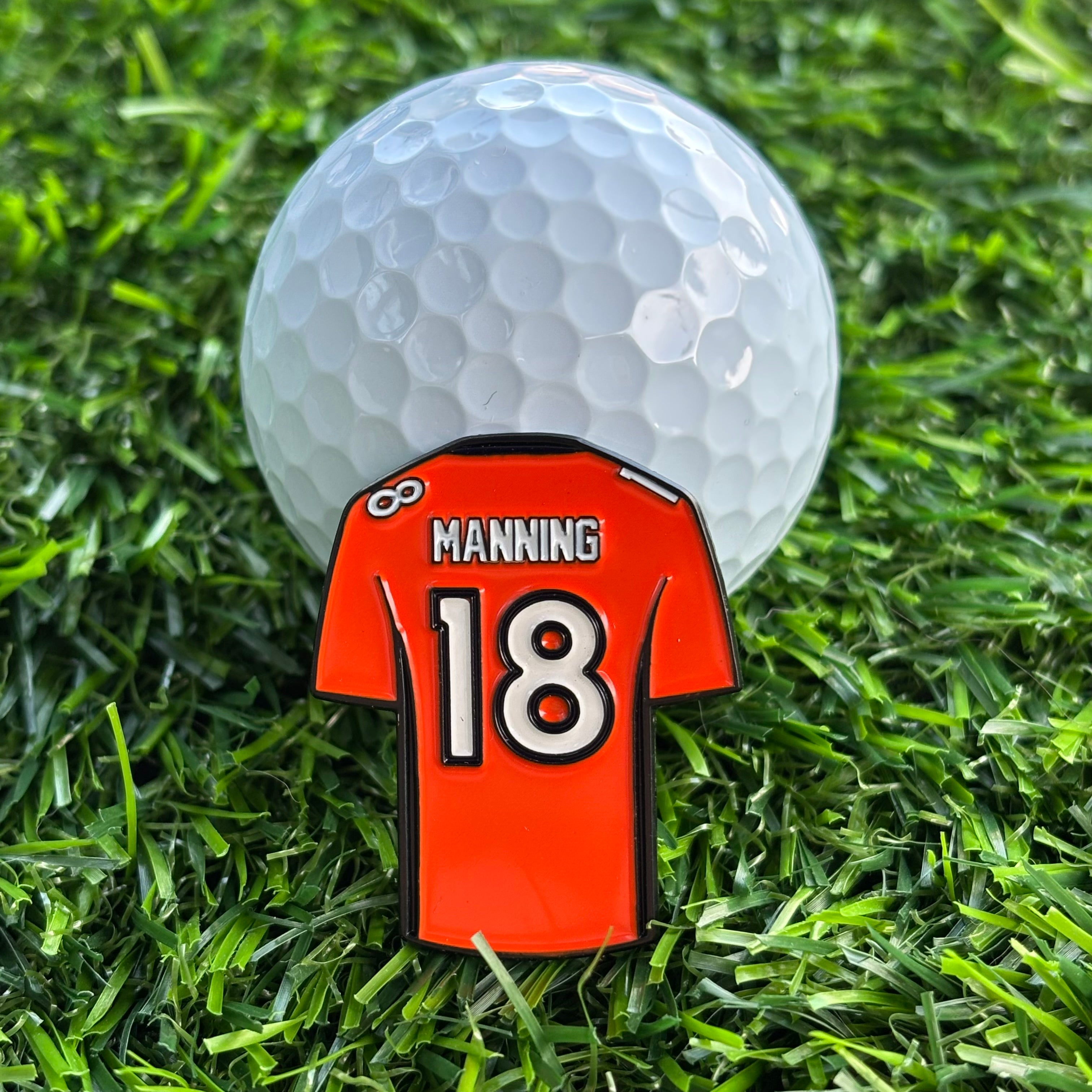 Peyton Manning Golf Ball Marker