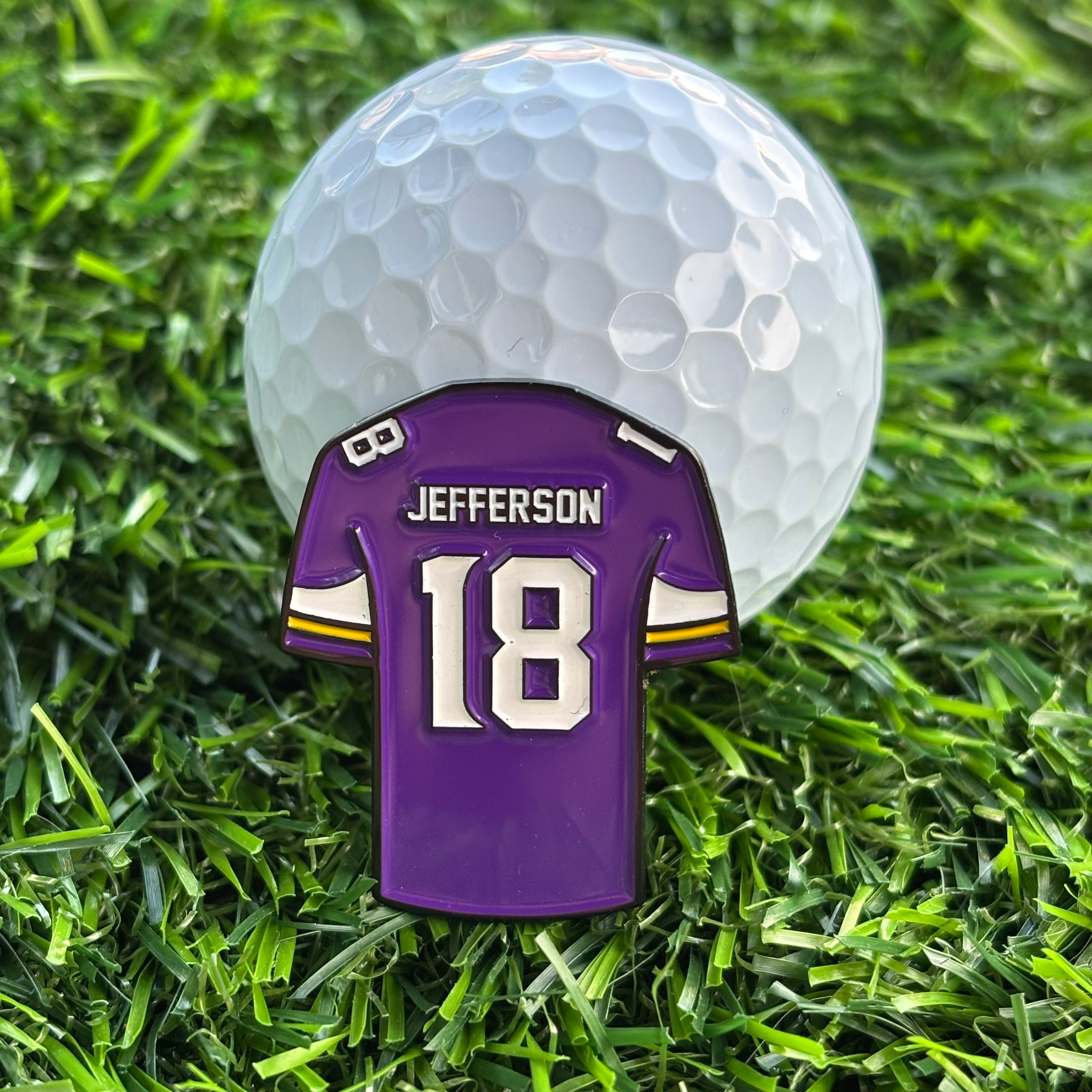 Justin Jefferson Golf Ball Marker