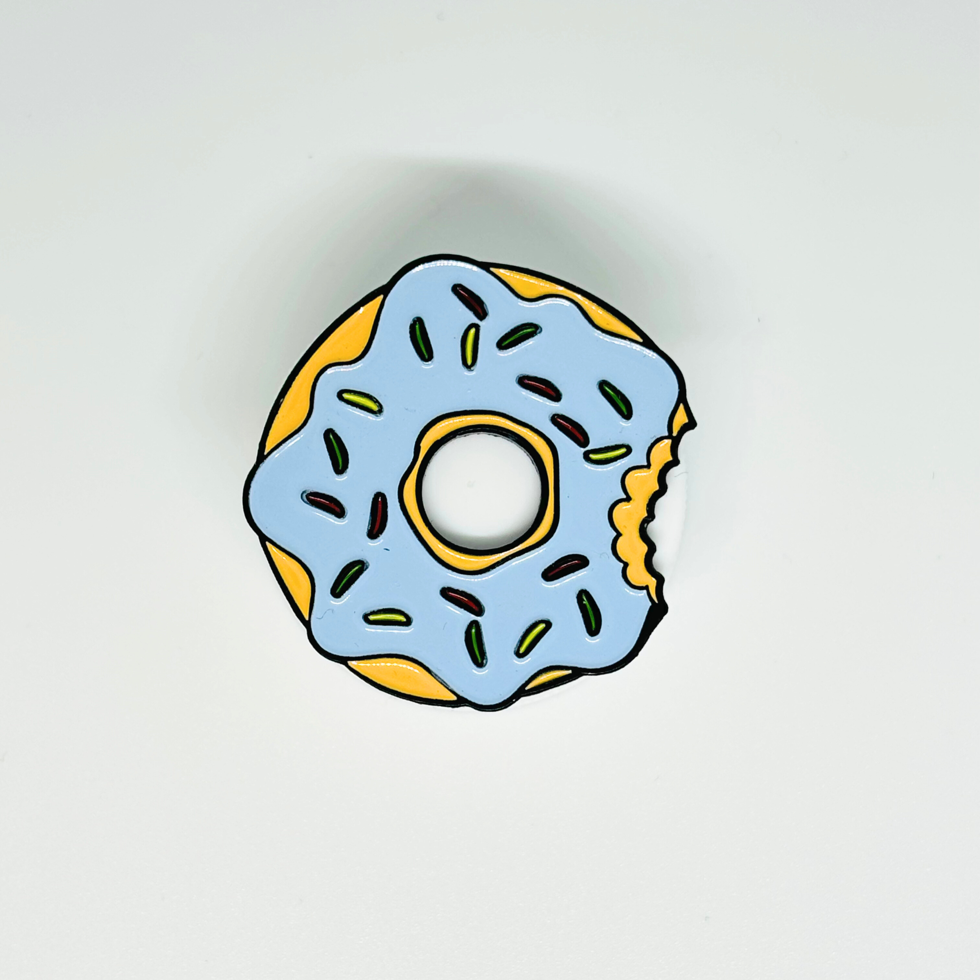 Blue Donut Golf Ball Marker