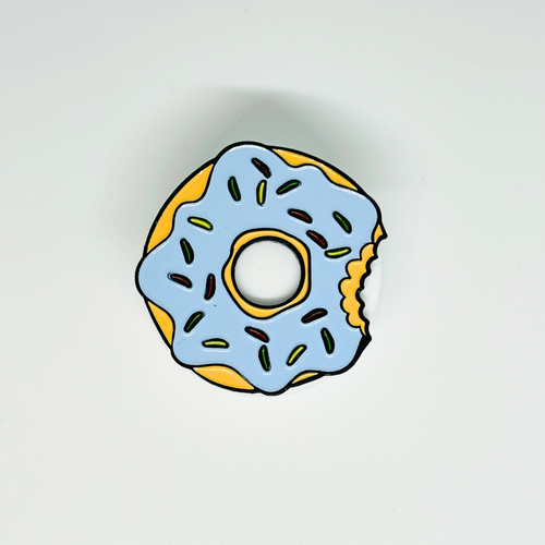 Blue Donut Golf Ball Marker