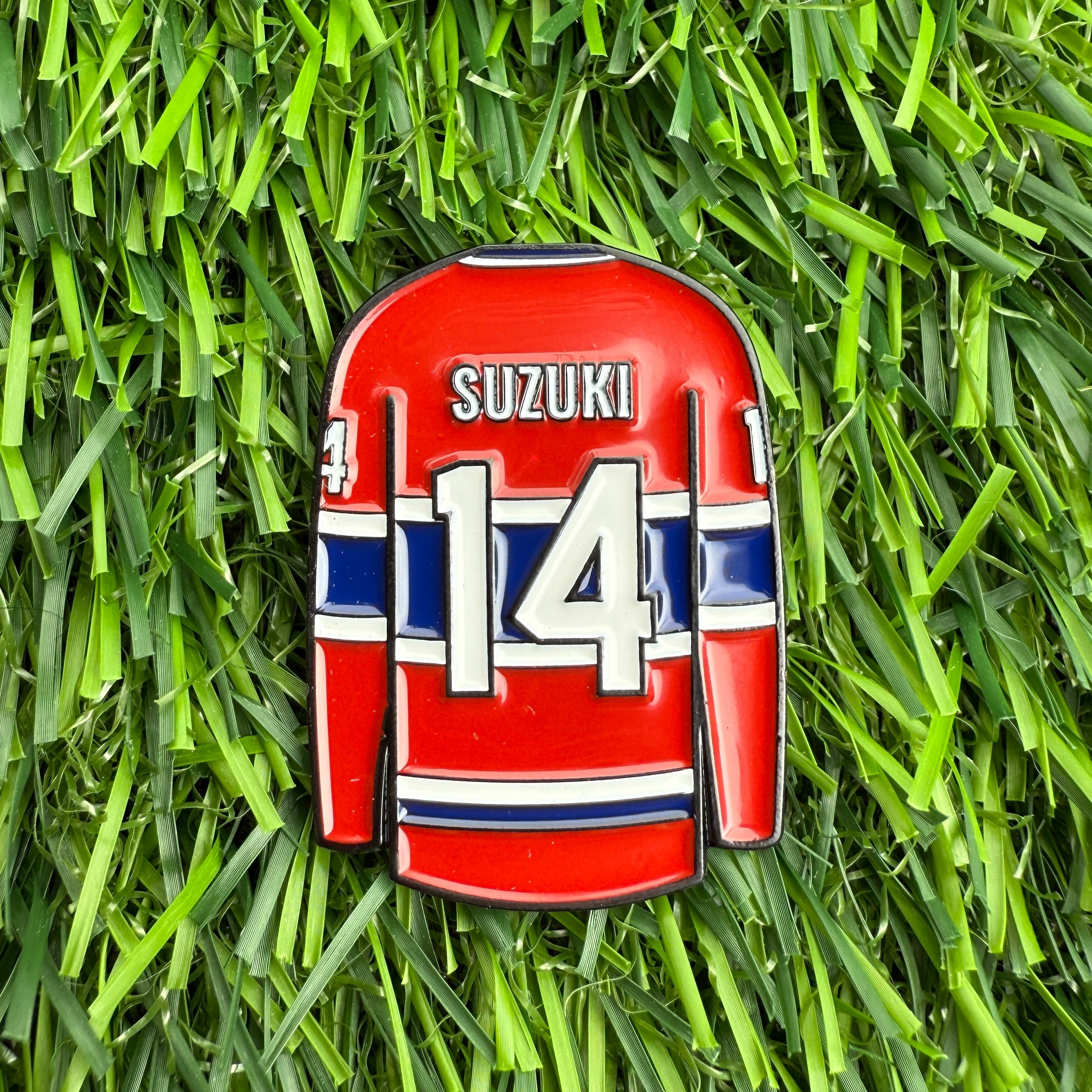Nick Suzuki Golf Marker