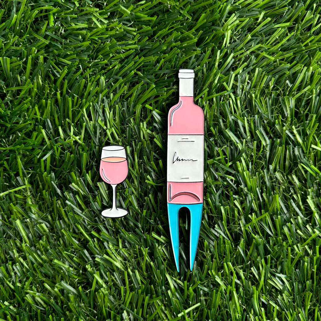 Golf marker and divot tool package featuring high-quality, stylish designs. Includes a durable golf ball marker and an essential divot repair tool, perfect for any golfer's kit.