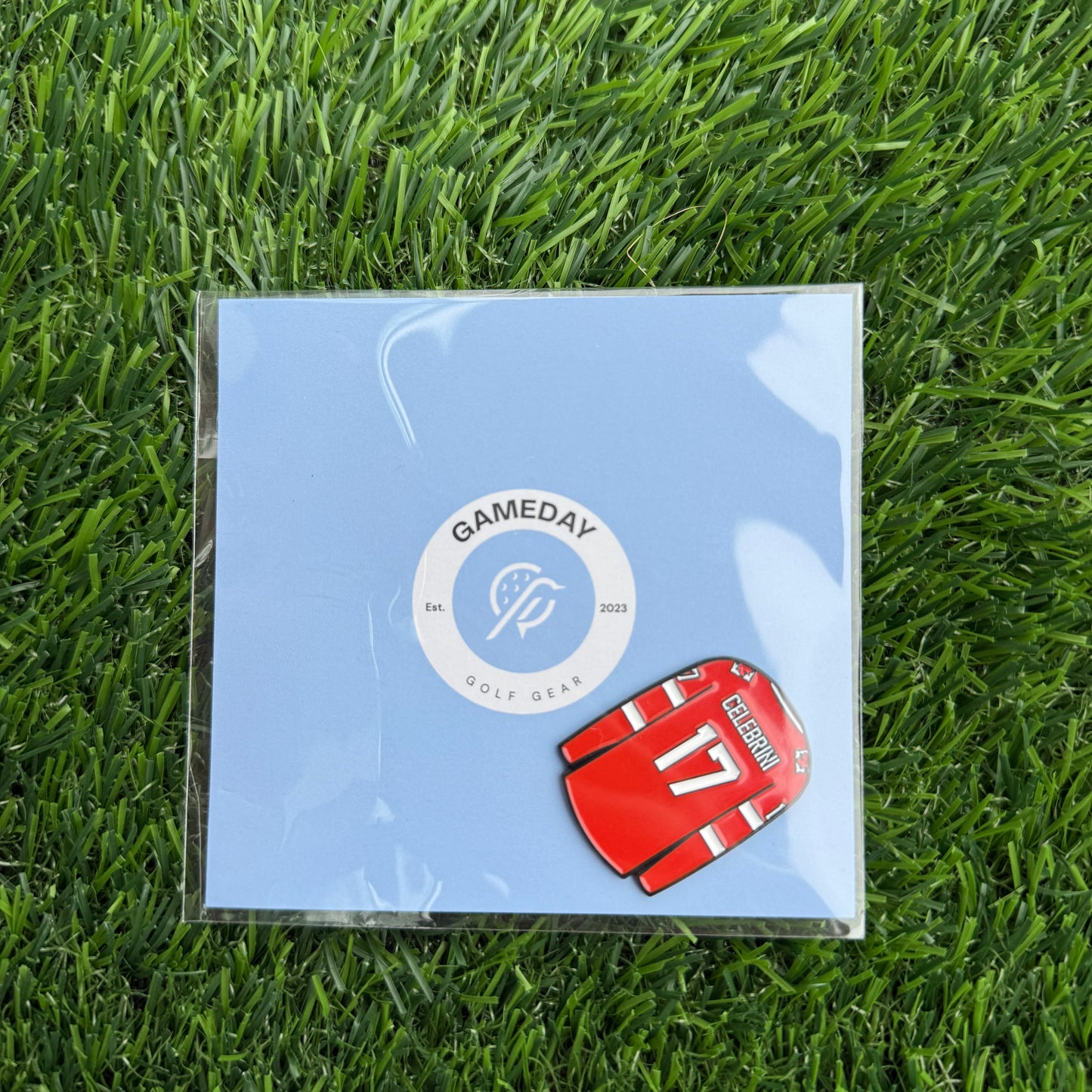 Celebrini Canada Golf Ball Marker