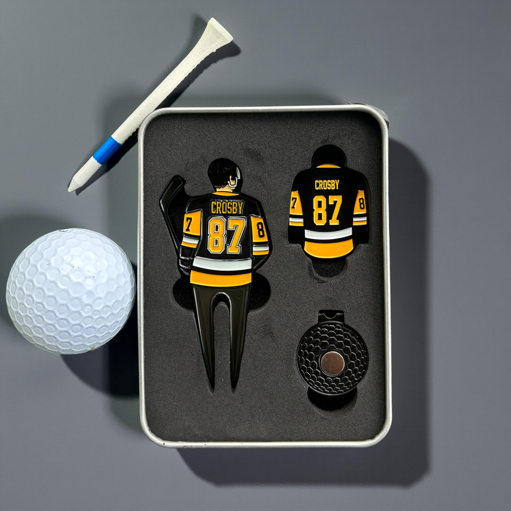 Sidney Crosby Golf Divot Tool Package