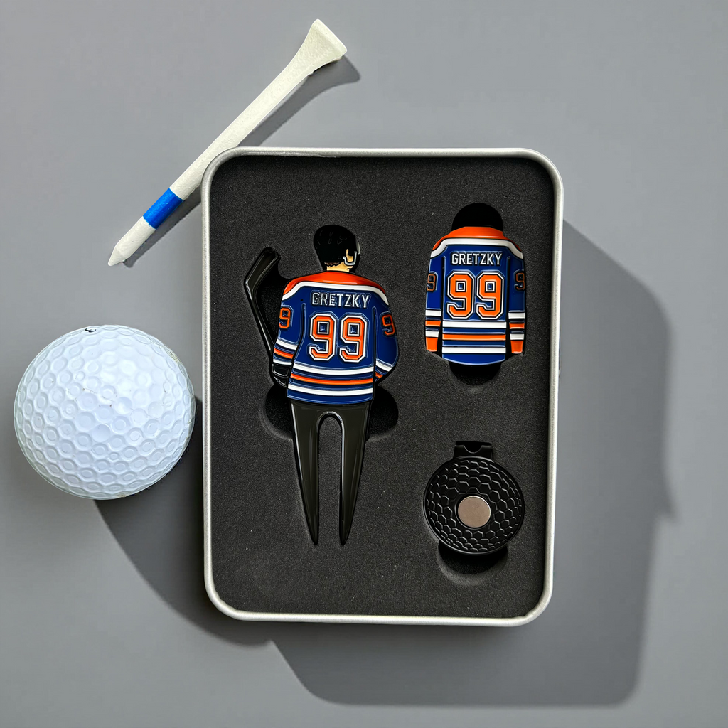 Wayne Gretzky Golf Divot Tool Package