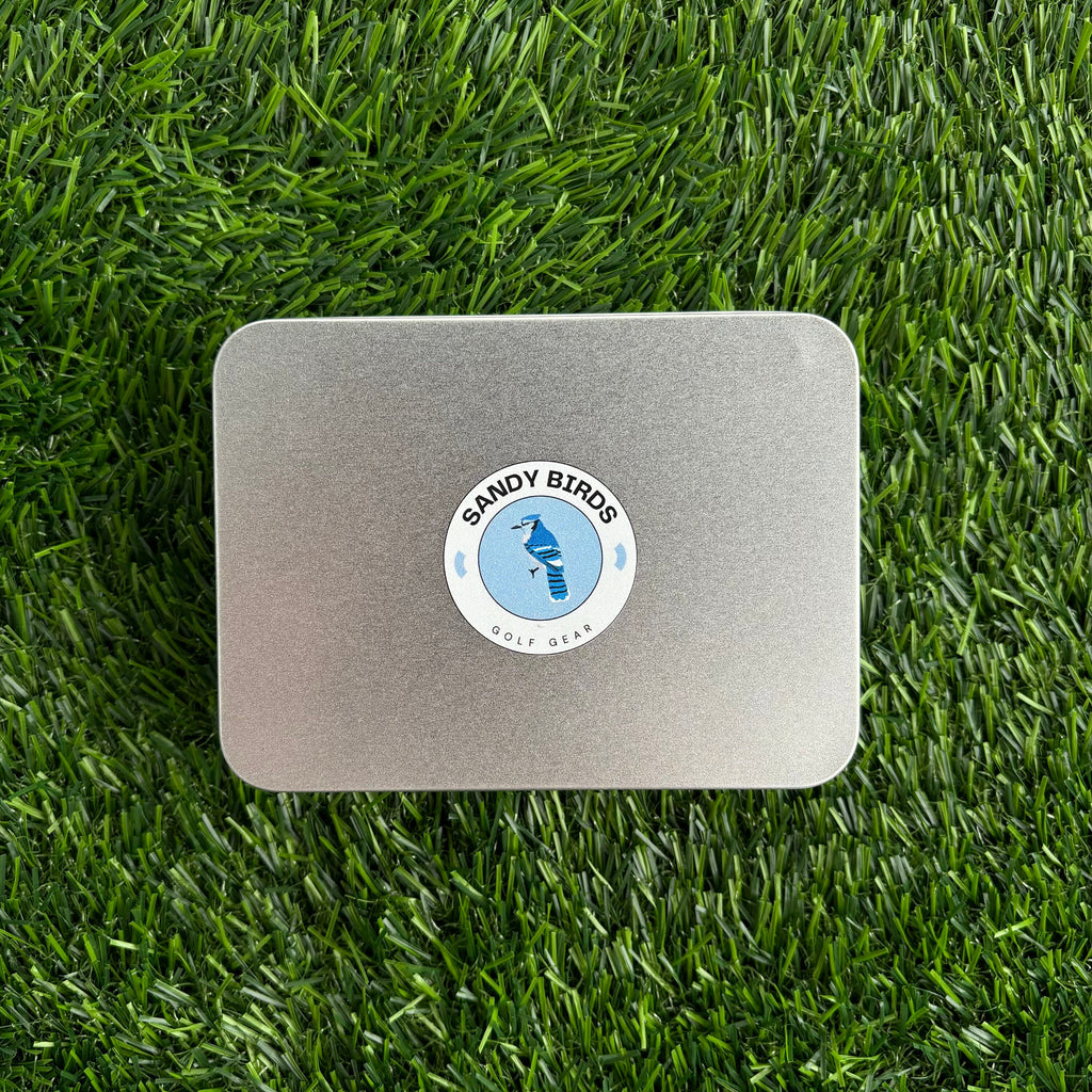 Golf marker and divot tool package featuring high-quality, stylish designs. Includes a durable golf ball marker and an essential divot repair tool, perfect for any golfer's kit.