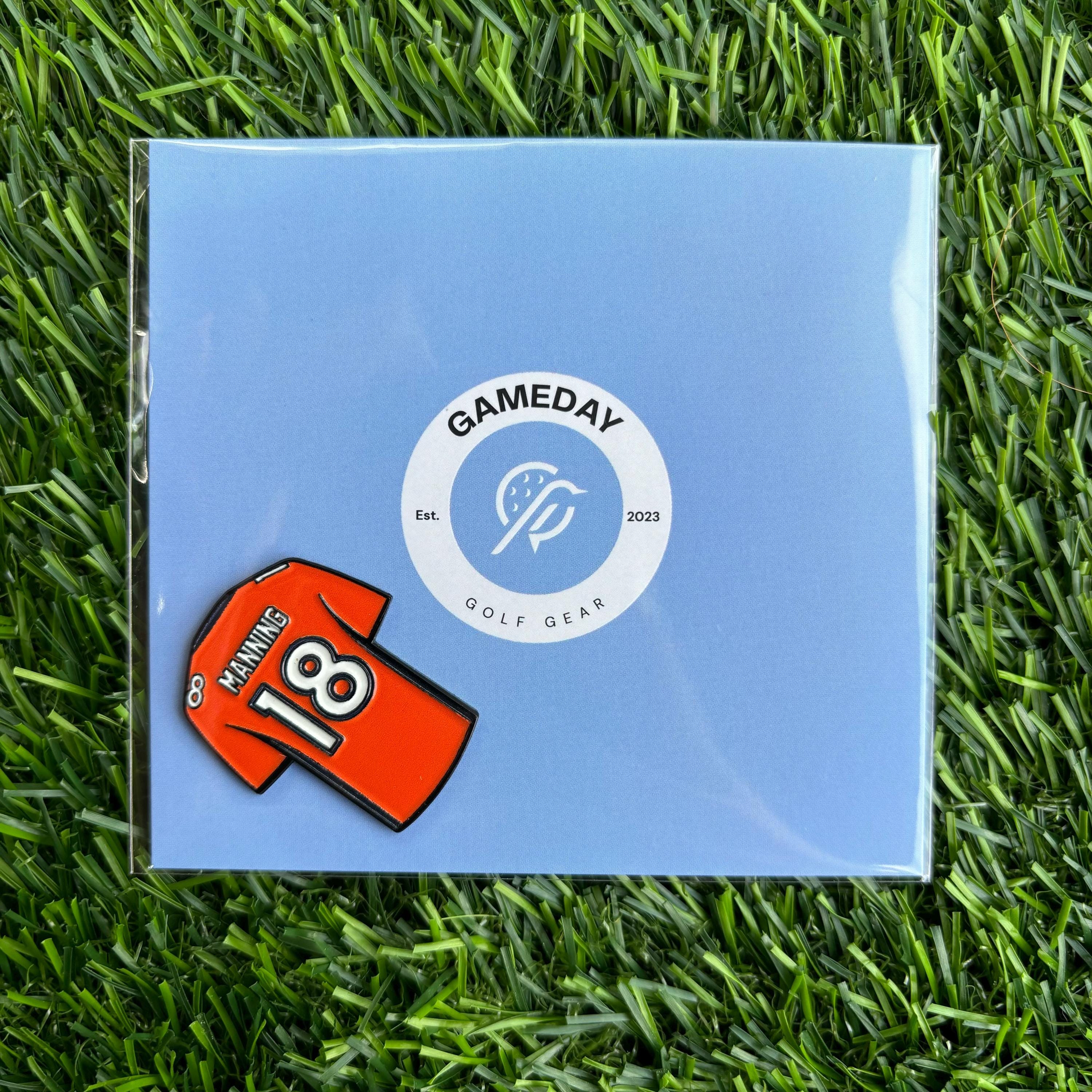 Peyton Manning Golf Ball Marker