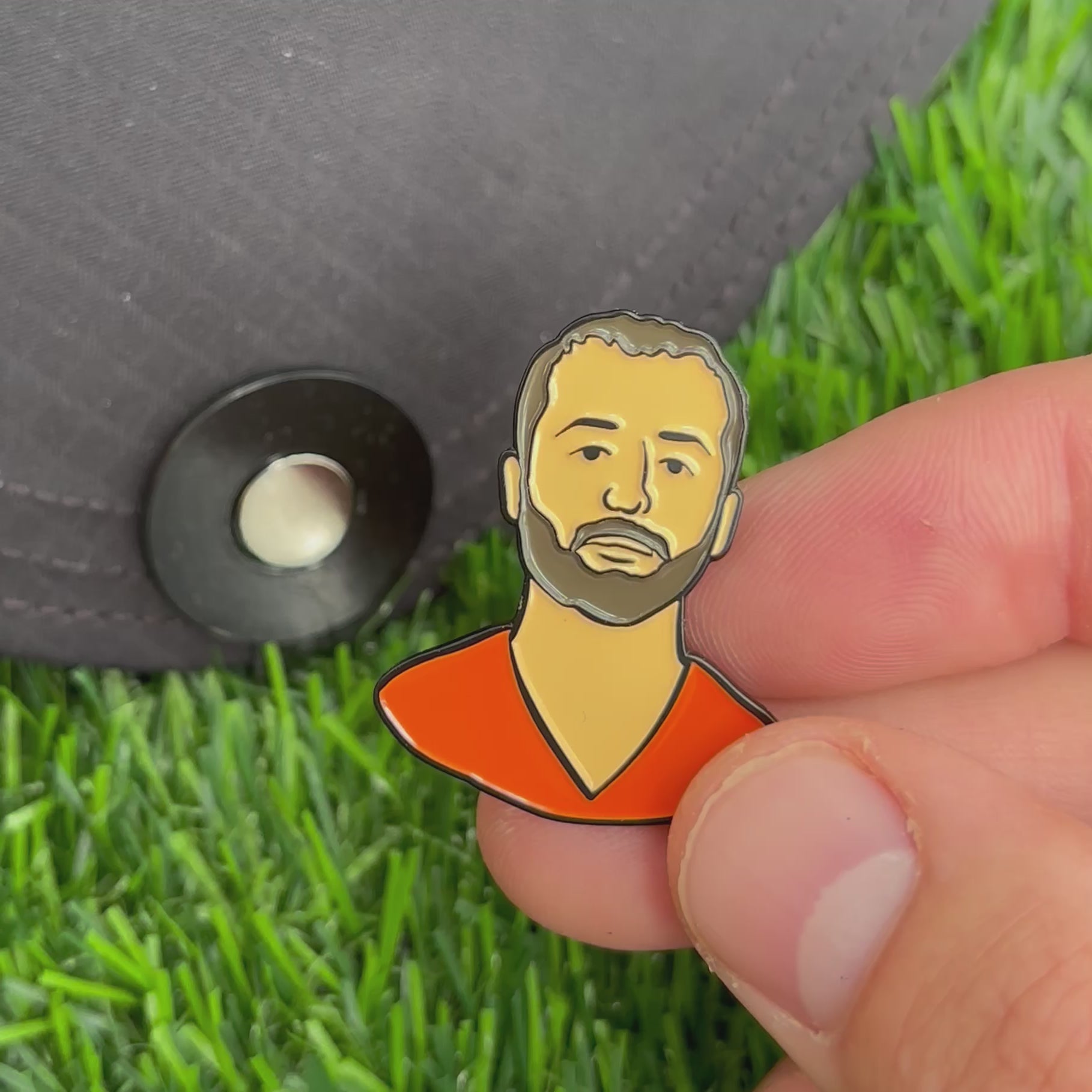 Prison Scottie Golf Ball Marker