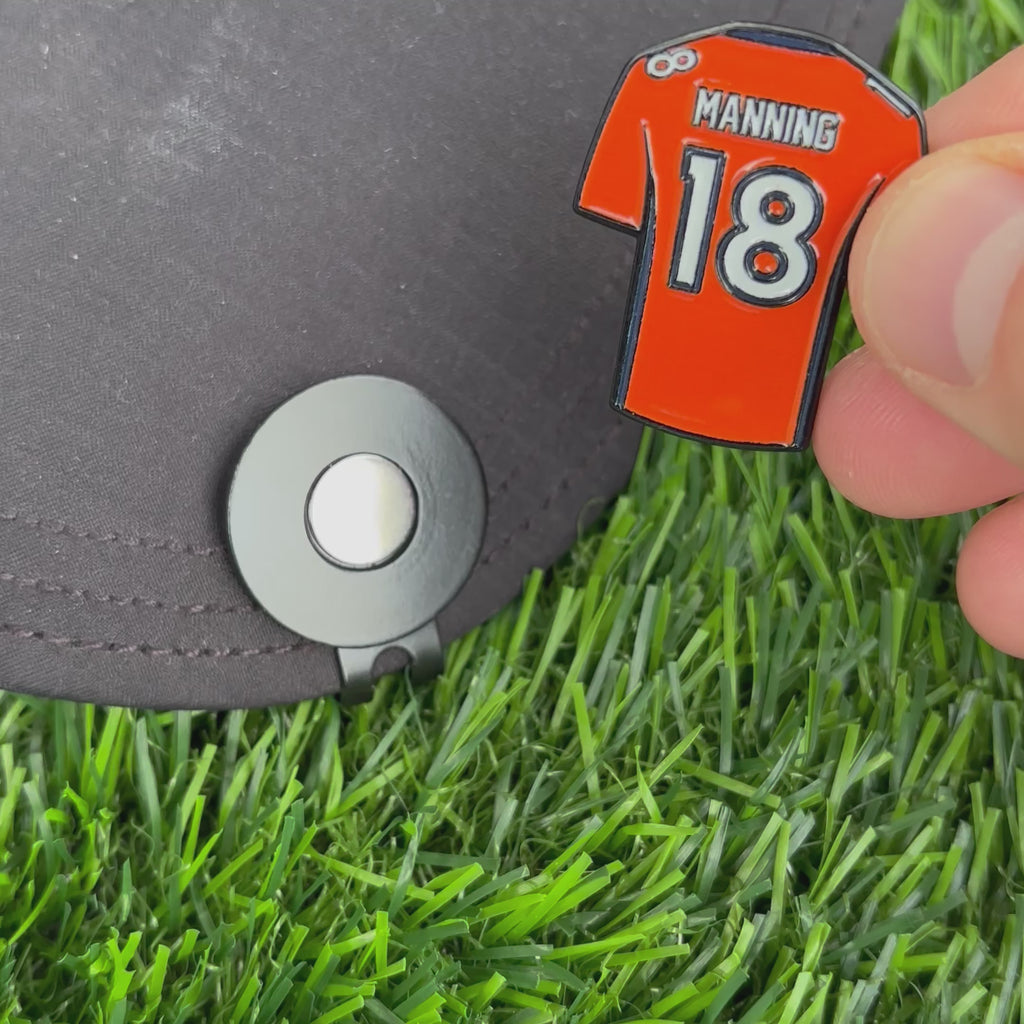 Peyton Manning Golf Ball Marker