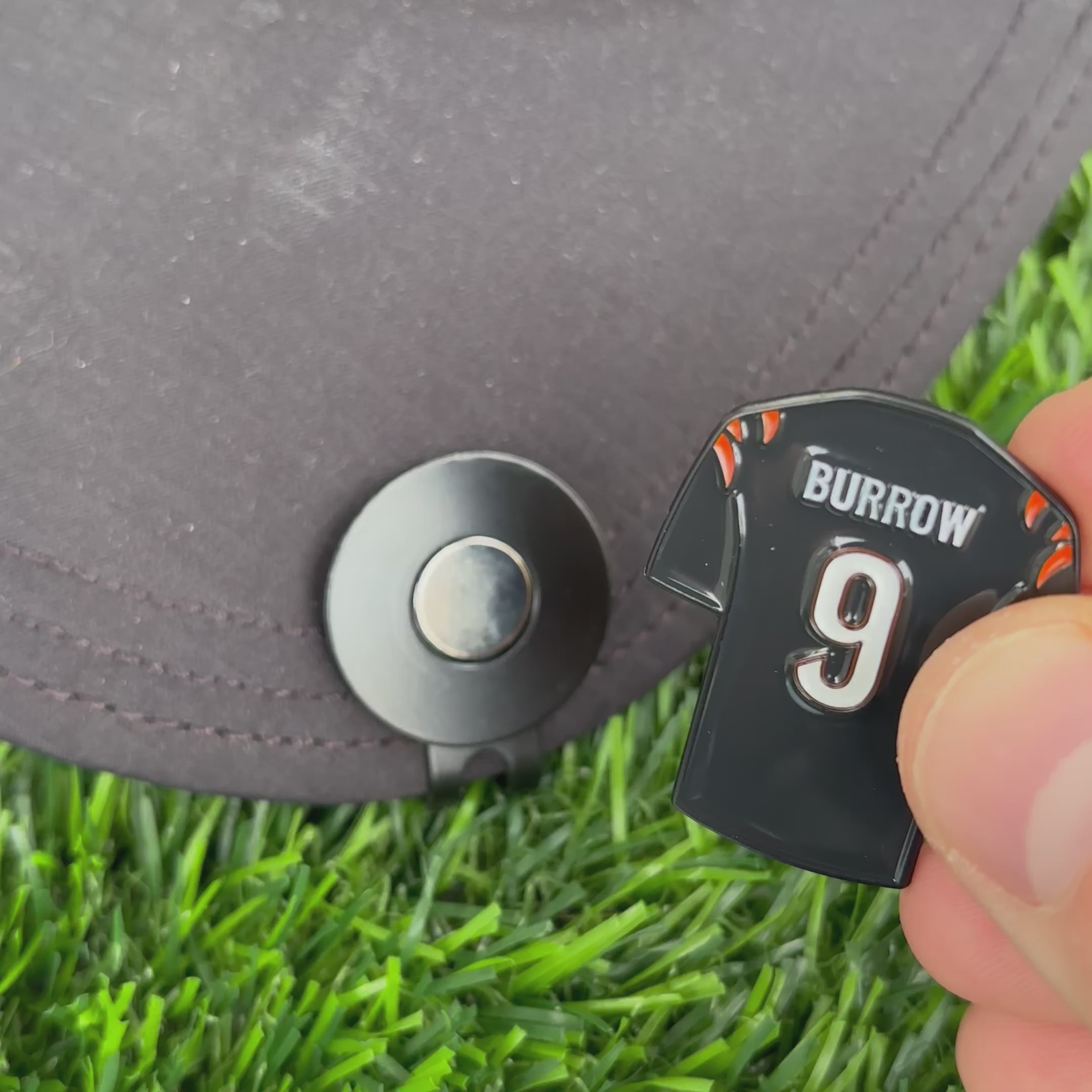 Joe Burrow Golf Ball Marker