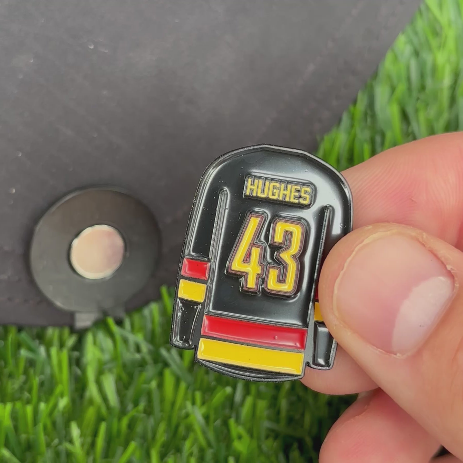 Quinn Hughes Golf Ball Marker