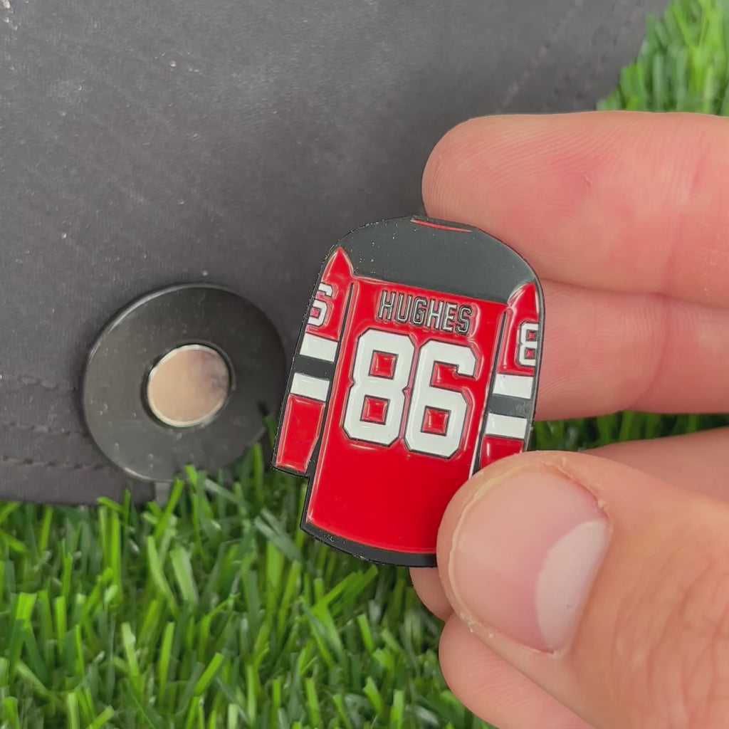 Jack Hughes Golf Ball Marker