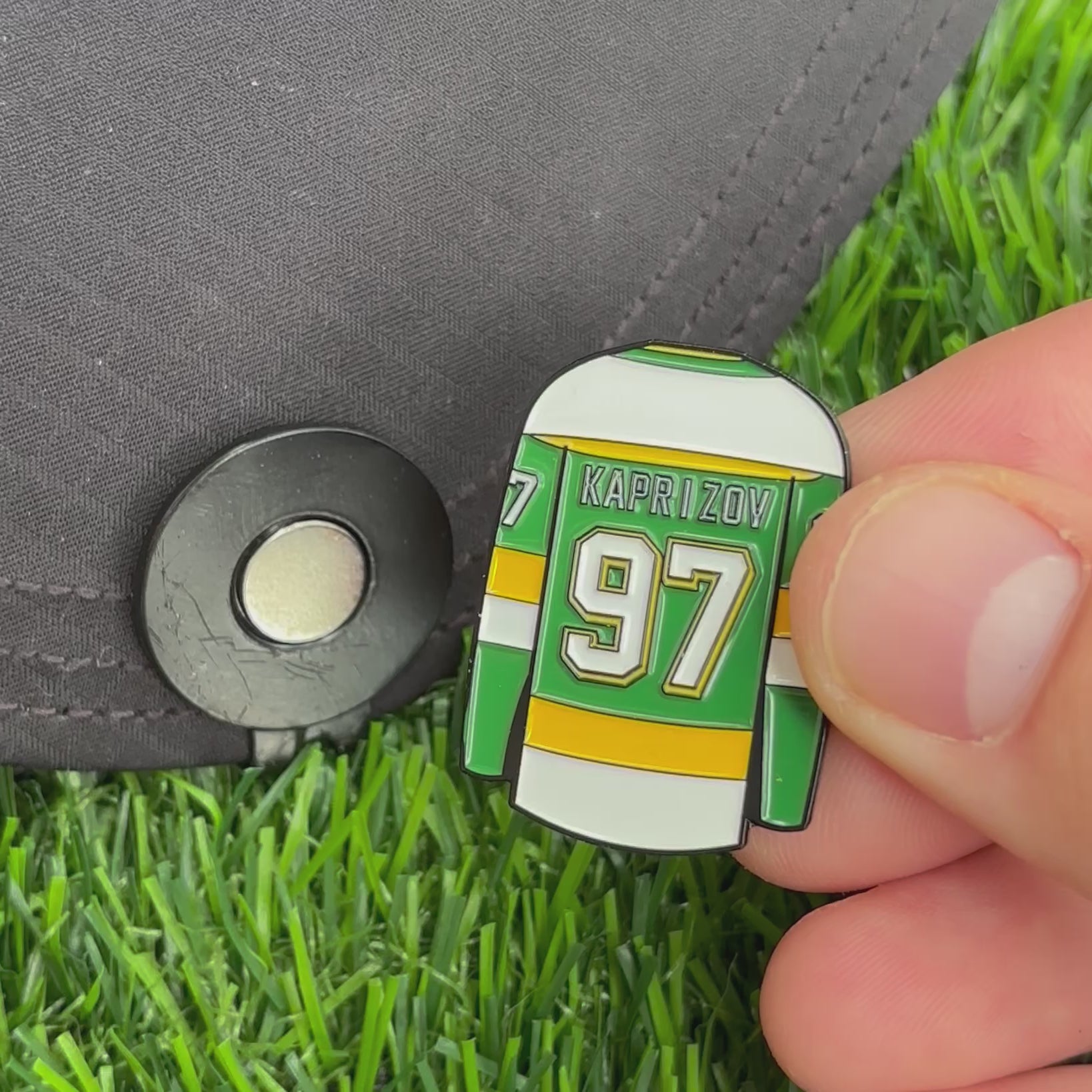 Kirill Kaprizov Golf Ball Marker