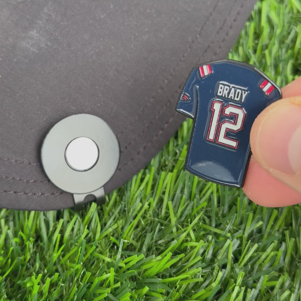 Tom Brady Golf Ball Marker