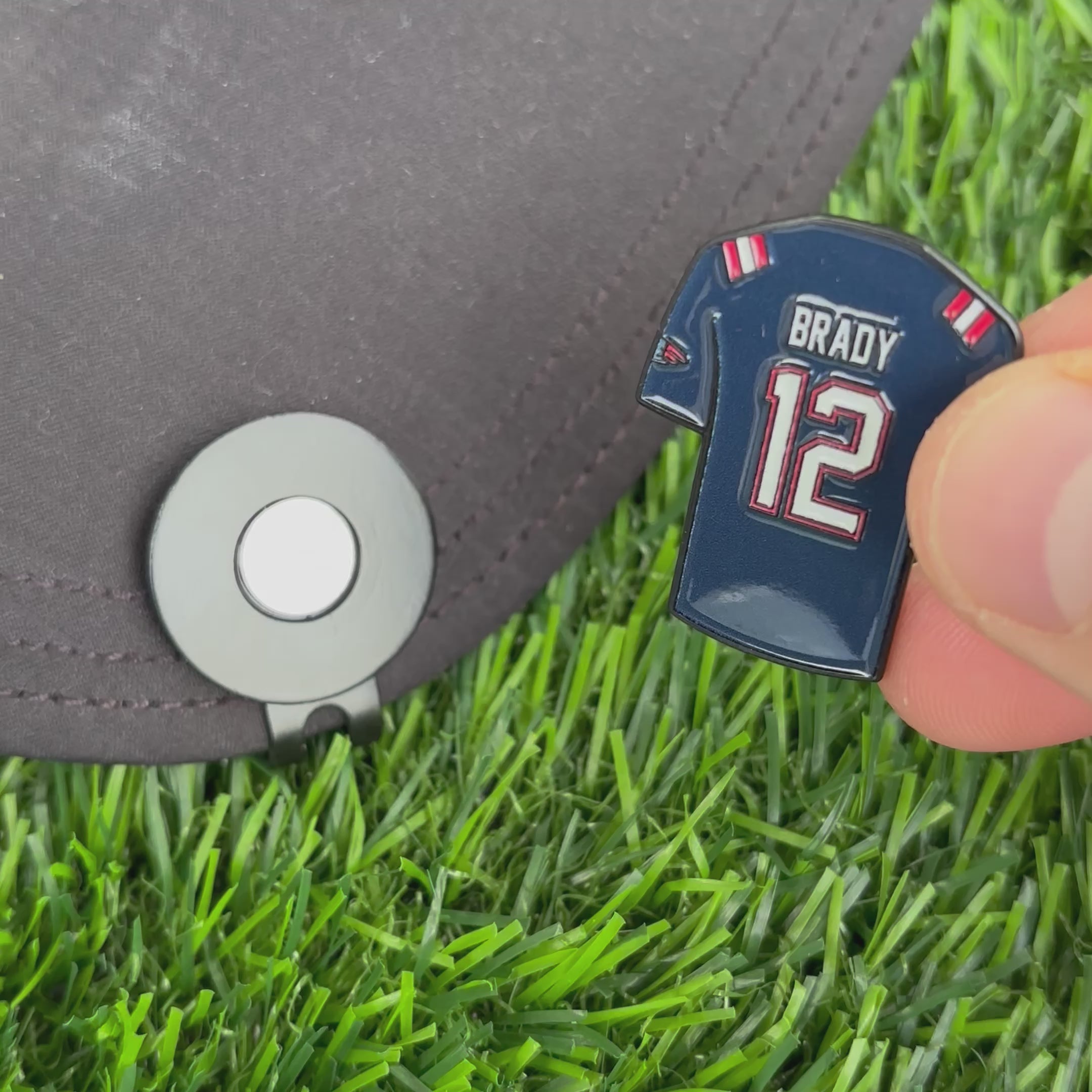 Tom Brady Golf Ball Marker