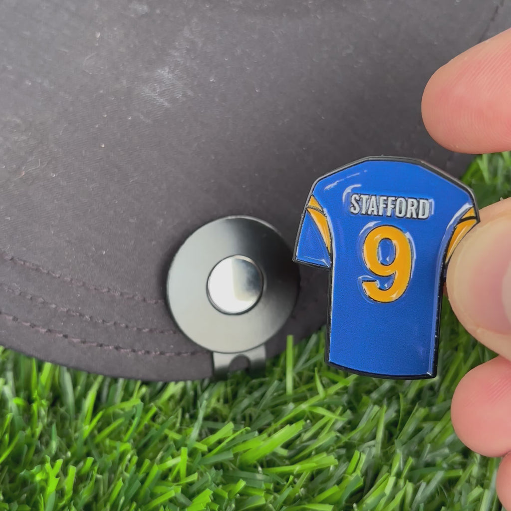 Matthew Stafford Golf Ball Marker