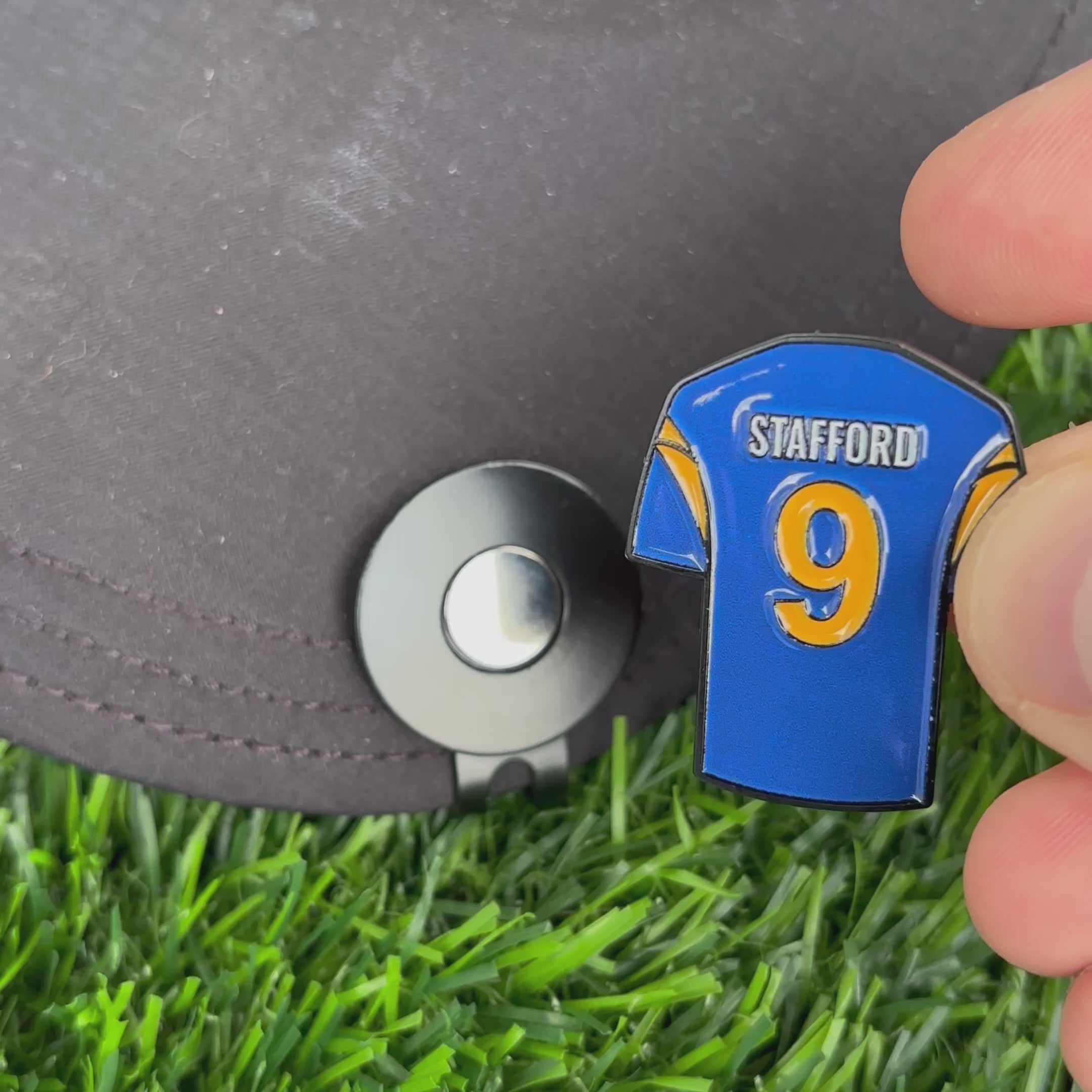 Matthew Stafford Golf Ball Marker