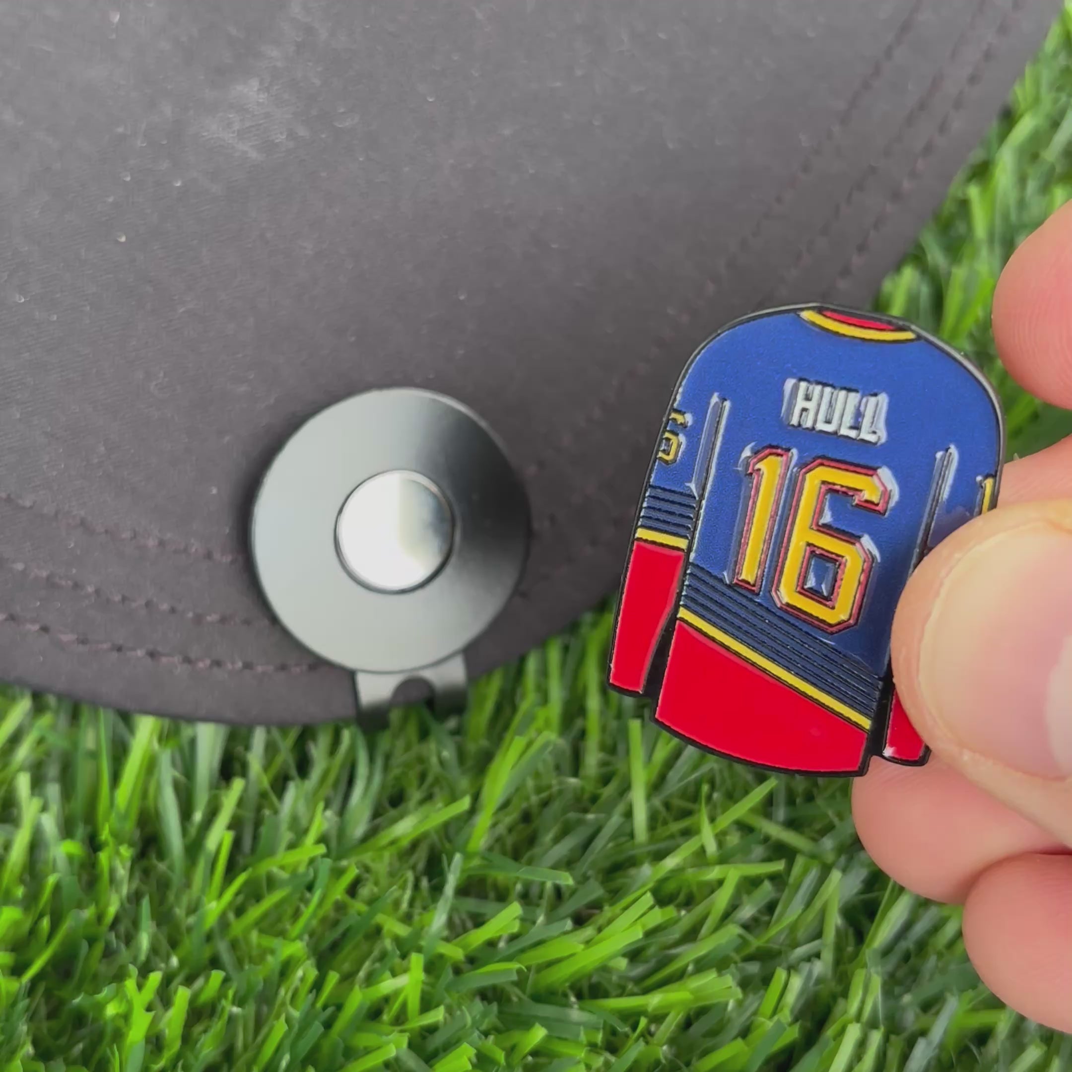 Brett Hull Golf Marker