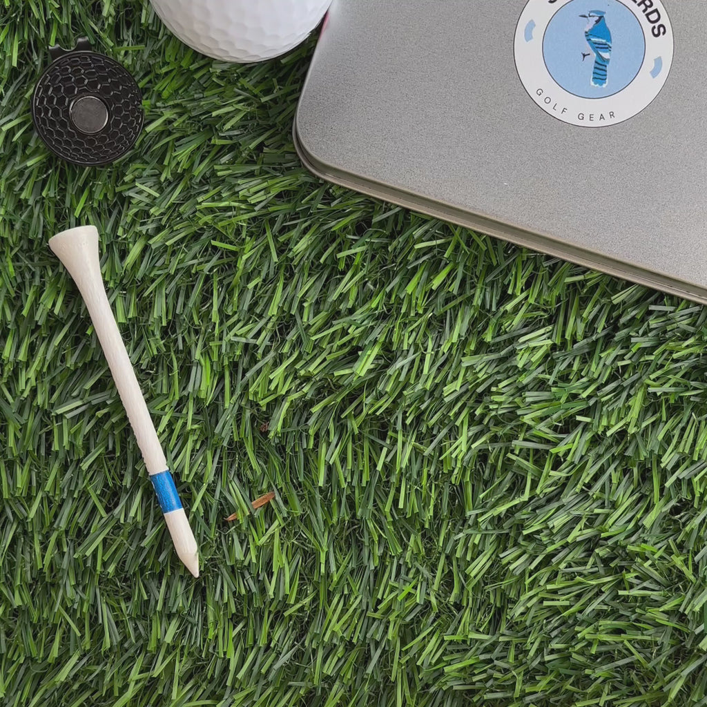 Wine & Golf Divot Tool/Ball Marker Pack (White Label) | Gift for Golf Lovers