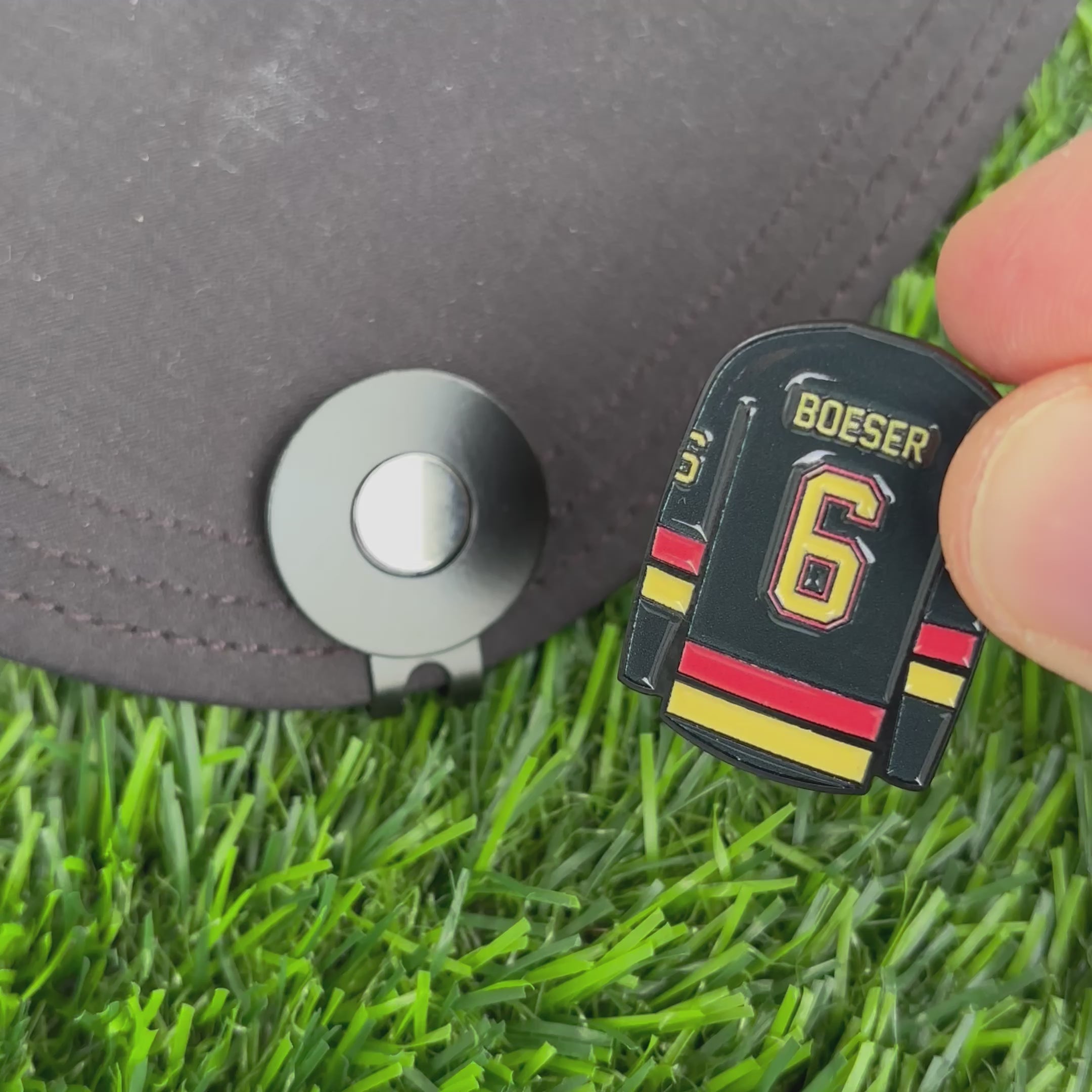 Brock Boeser Golf Ball Marker